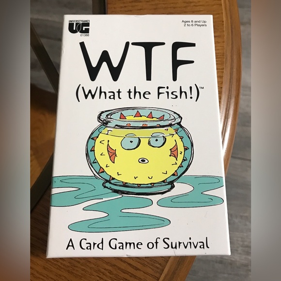 What The Fish (WTF) A Game of Survival NIB - Picture 2 of 3
